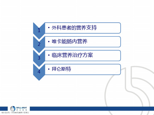 《外科患者的营养支持》课件