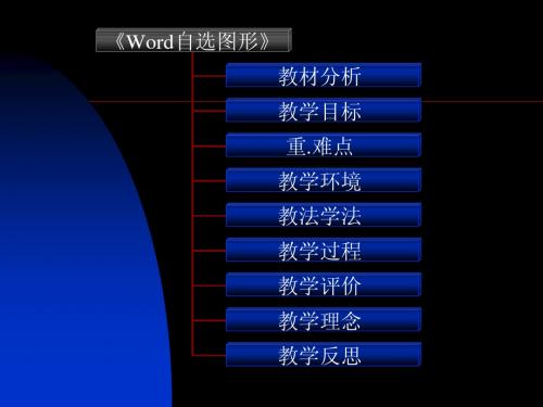 word自选图形说课稿