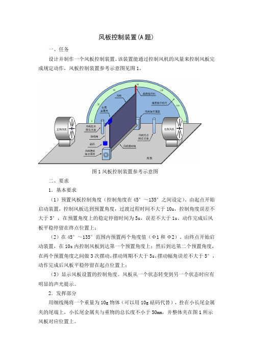 电赛校赛题目资料