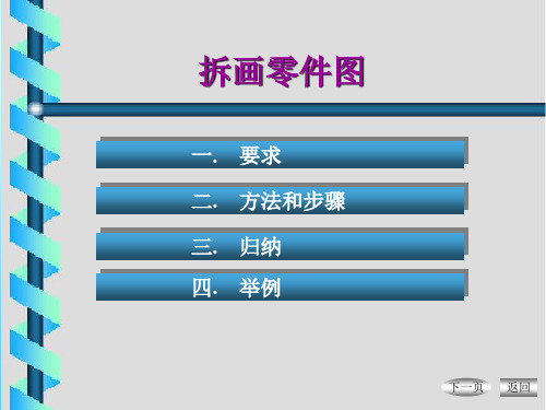 拆画零件图
