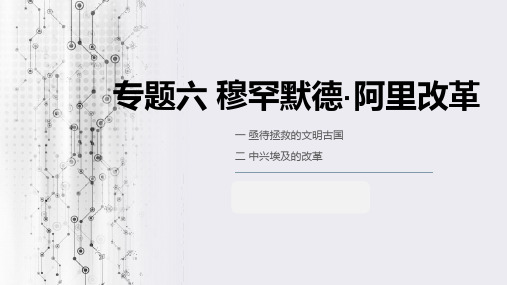 6.1亟待拯救的文明古国课件-江西省赣州市会昌县私立英才学校高中历史选修一课件(共39张PPT)