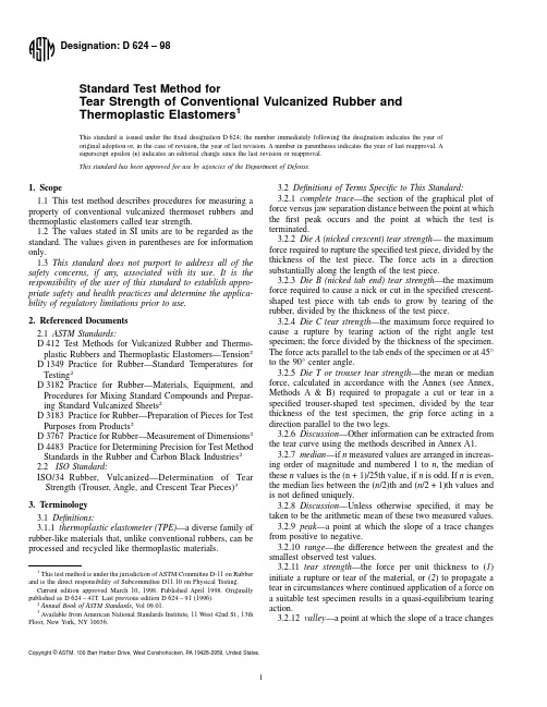 ASTM D624
