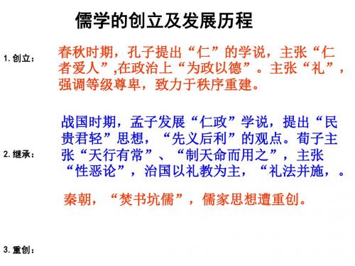 高中历史必修三PPT课件(课件 学案 教案孔子与老子等75份)