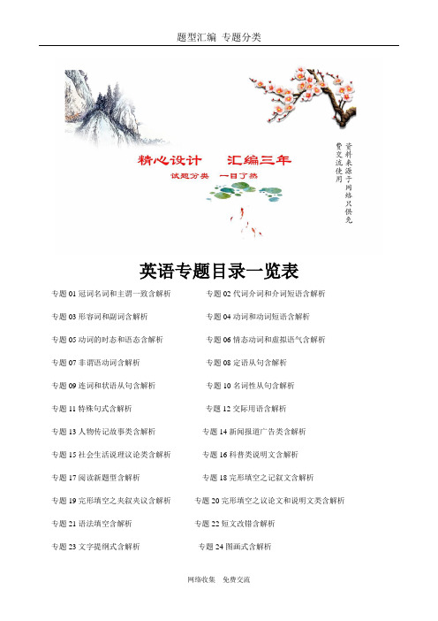 【汇编五年高考】2014-2018高考英语试题按题型专题分类解析04动词和动词短语含解析