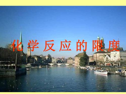 化学反应的快慢和限度PPT课件1 鲁科版