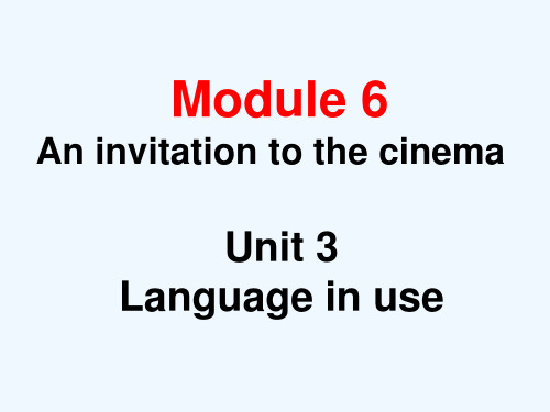 七年级英语上册-Module-6-Unit-3《Language-in-use》课件-外研版