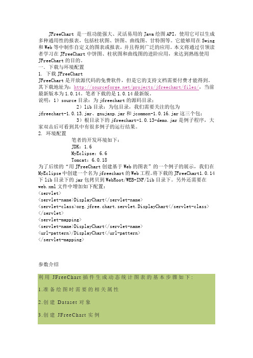 JFreeChart入门教程