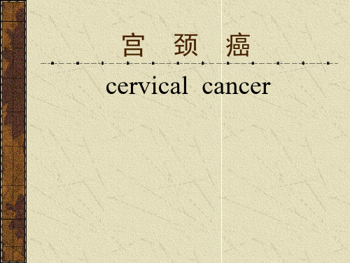 宫颈癌