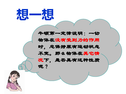 八年级下册惯性课件