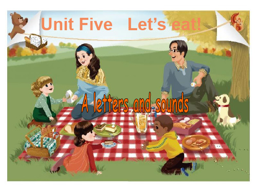 人教版PEP英语三年级上册Unit5 A letters and sounds课件等