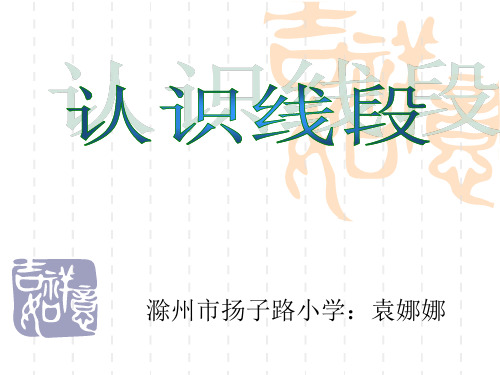 认识线段