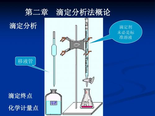 2012滴定分析概论
