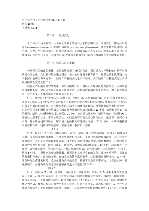 法医病理学-死后变化