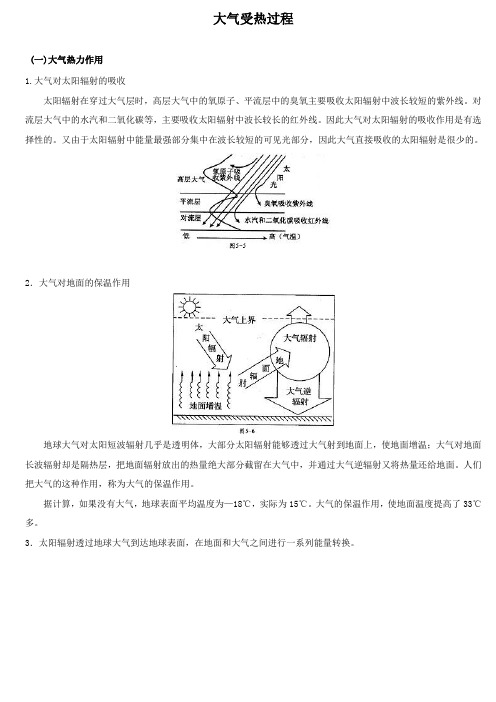 大气受热过程