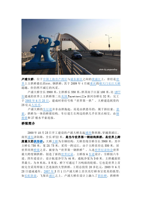 卢浦大桥