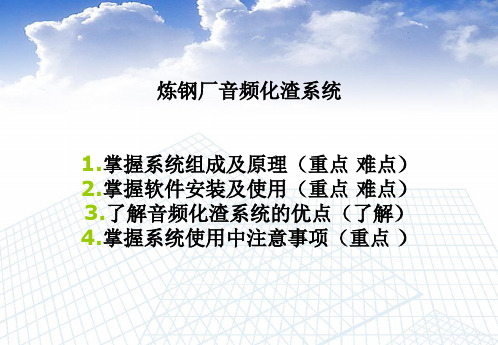 音频化渣课件