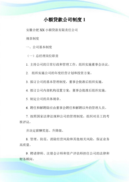 小额贷款公司守则1.doc