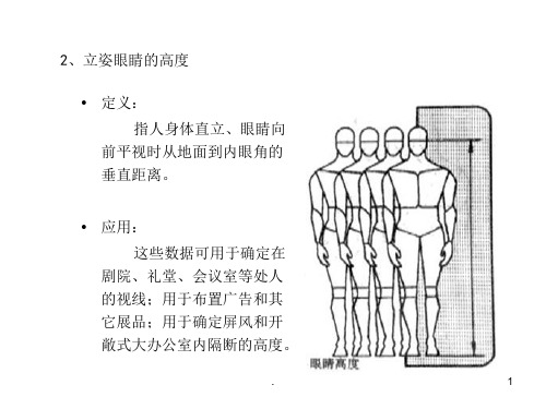 人体常用尺寸