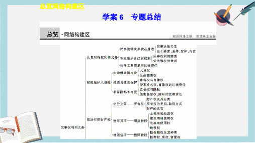 人教版高中政治选修5专题二ppt总结课件