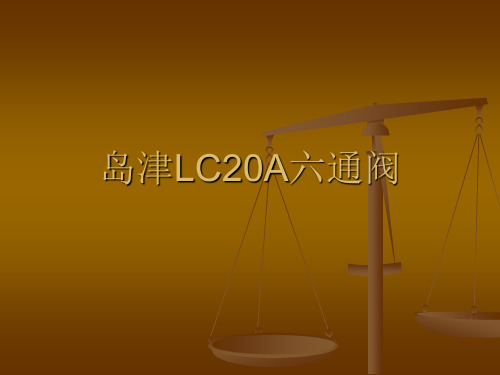 岛津LC20A六通阀