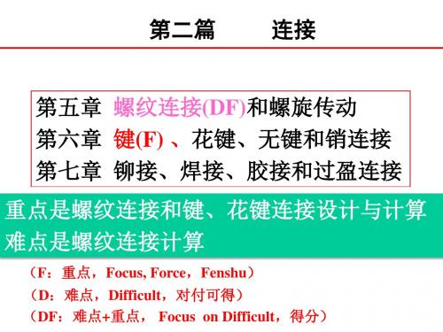 2  连接.6  键、花键、无键连接和销连接
