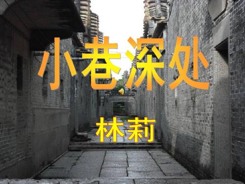 《小巷深处》教学课件(34页)