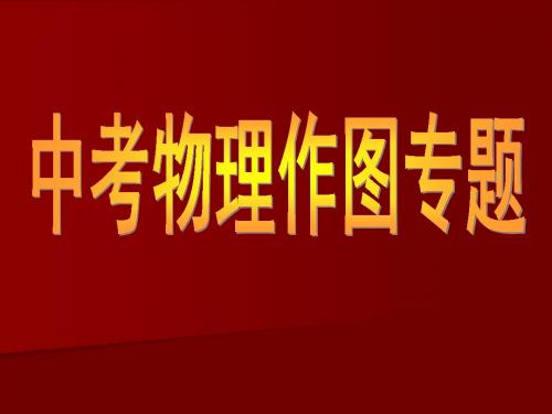 2010年中考物理作图专题解析