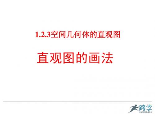 空间几何体的三视图和直观图 (2)
