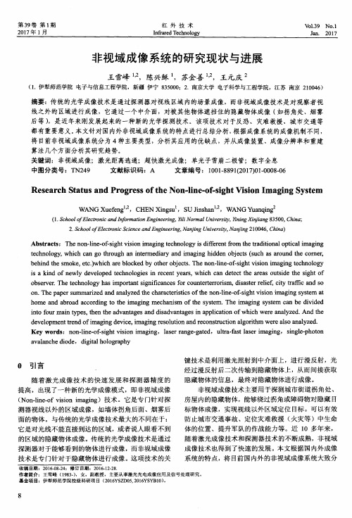 非视域成像系统的研究现状与进展