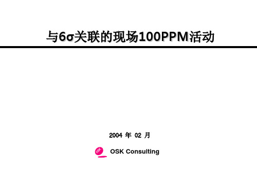 100ppm培训资料