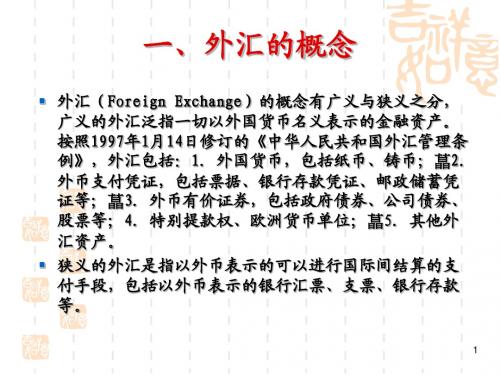 汇率基础知识