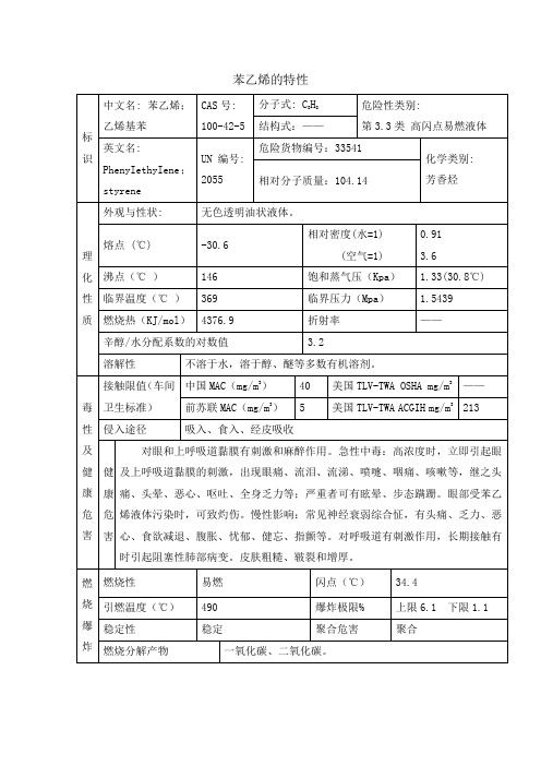 苯乙烯