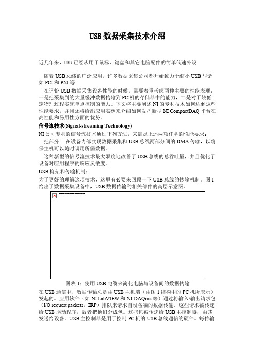 USB数据采集技术介绍.