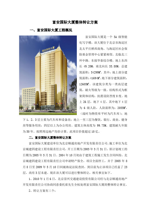 富安国际大厦简介