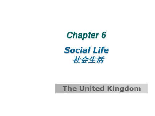 英国概况 chapter 6