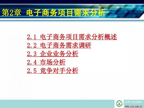 第2章-电子商务项目策划与设计(朱国麟)