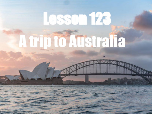 新概念英语第一册Lesson123-124