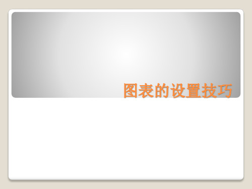 Excel操作技巧之数据的图表分析