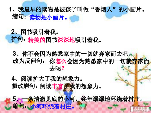 句子练习(完整版)