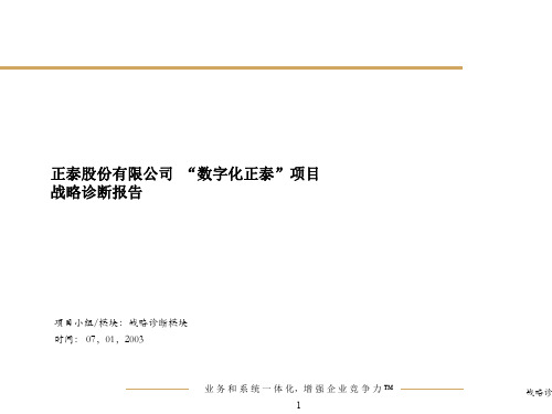 某集团数字化诊断报告(PPT 39页)
