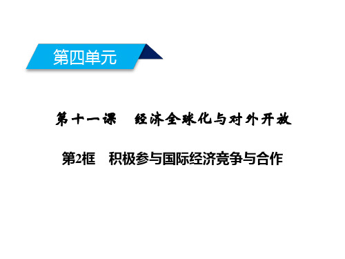人教版高中政治必修1同步课件第11课第2框