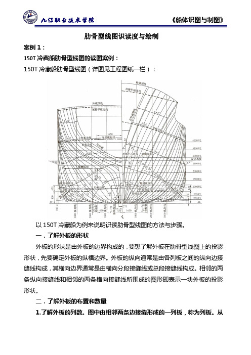 肋骨型线图识读与绘制-教学案例(精)