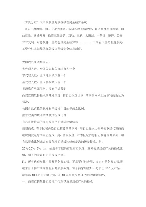 太阳线极差