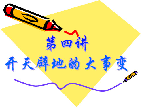 中国近代史纲要第四讲