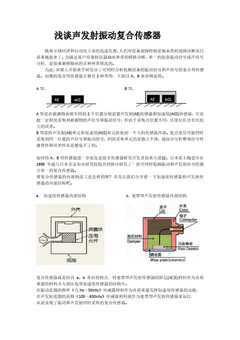 浅谈声发射振动复合传感器