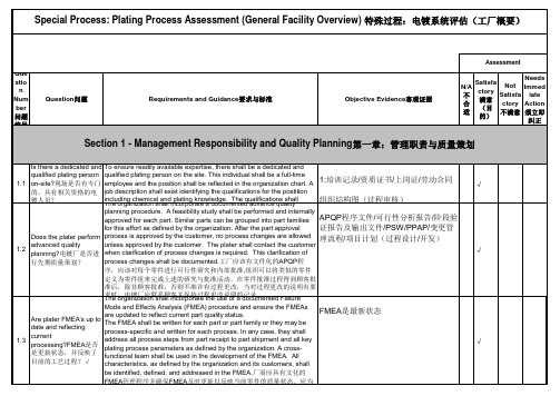 CQI-9热处理过程审核资料