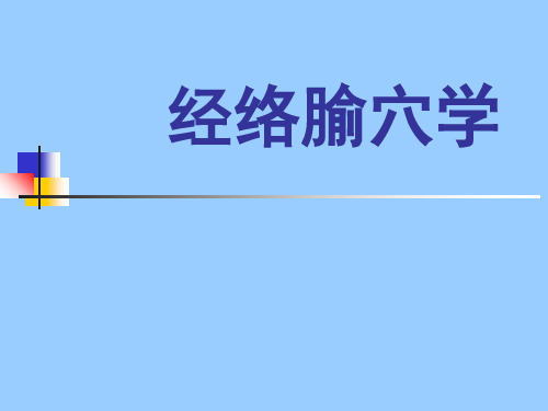 足太阳膀胱经