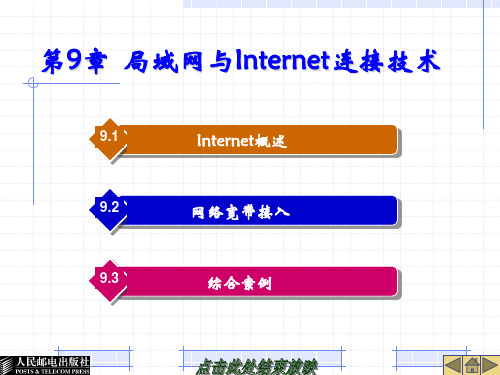 申请ADSL网络接入的流程