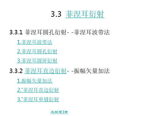 菲涅尔衍射