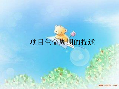 项目生命周期描述